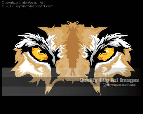 Go Back   Gallery For   Cougar Eyes Clipart