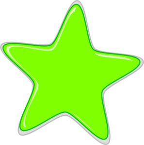 Green Star Edited2 Clip Art At Clker Com   Vector Clip Art Online