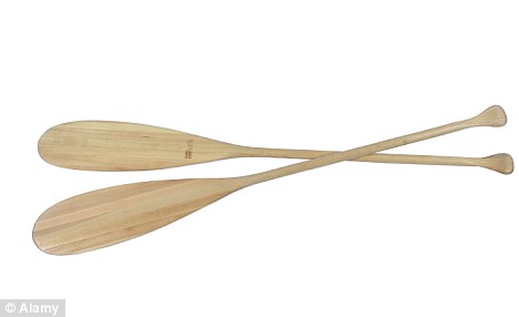 Hawaiian Canoe Paddle Clipart