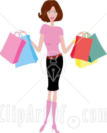 Lady With Shopping Bags Clipart Images   Pictures   Becuo