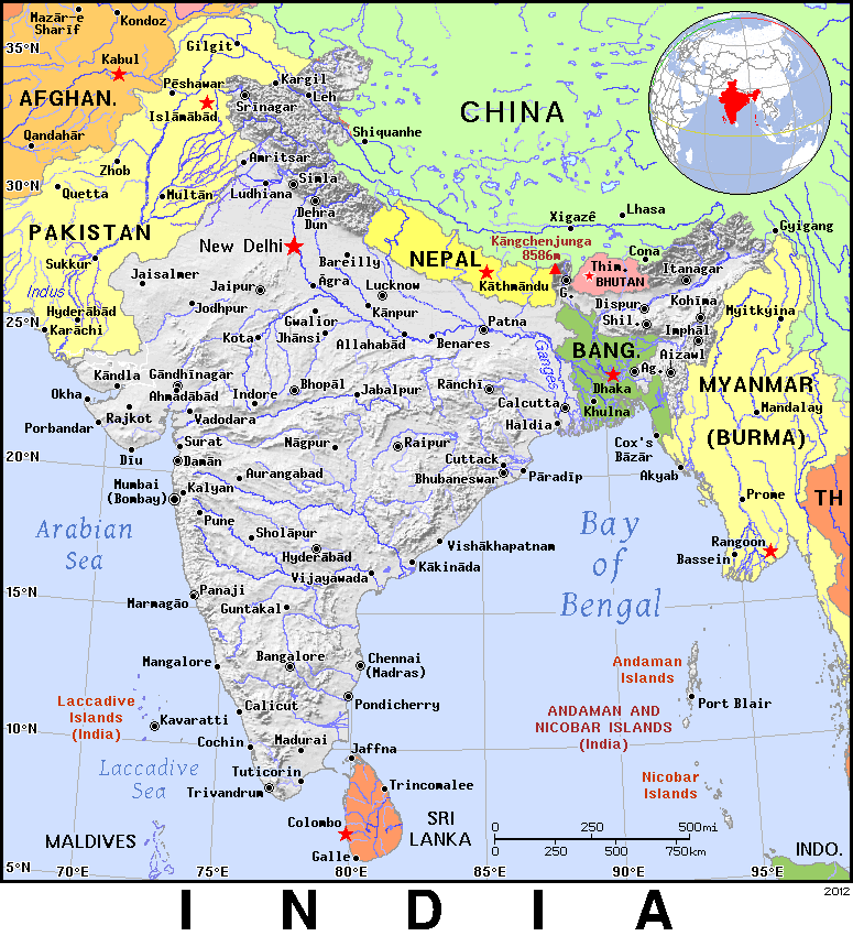Maps I India India Detailed A Public Domain Png Image
