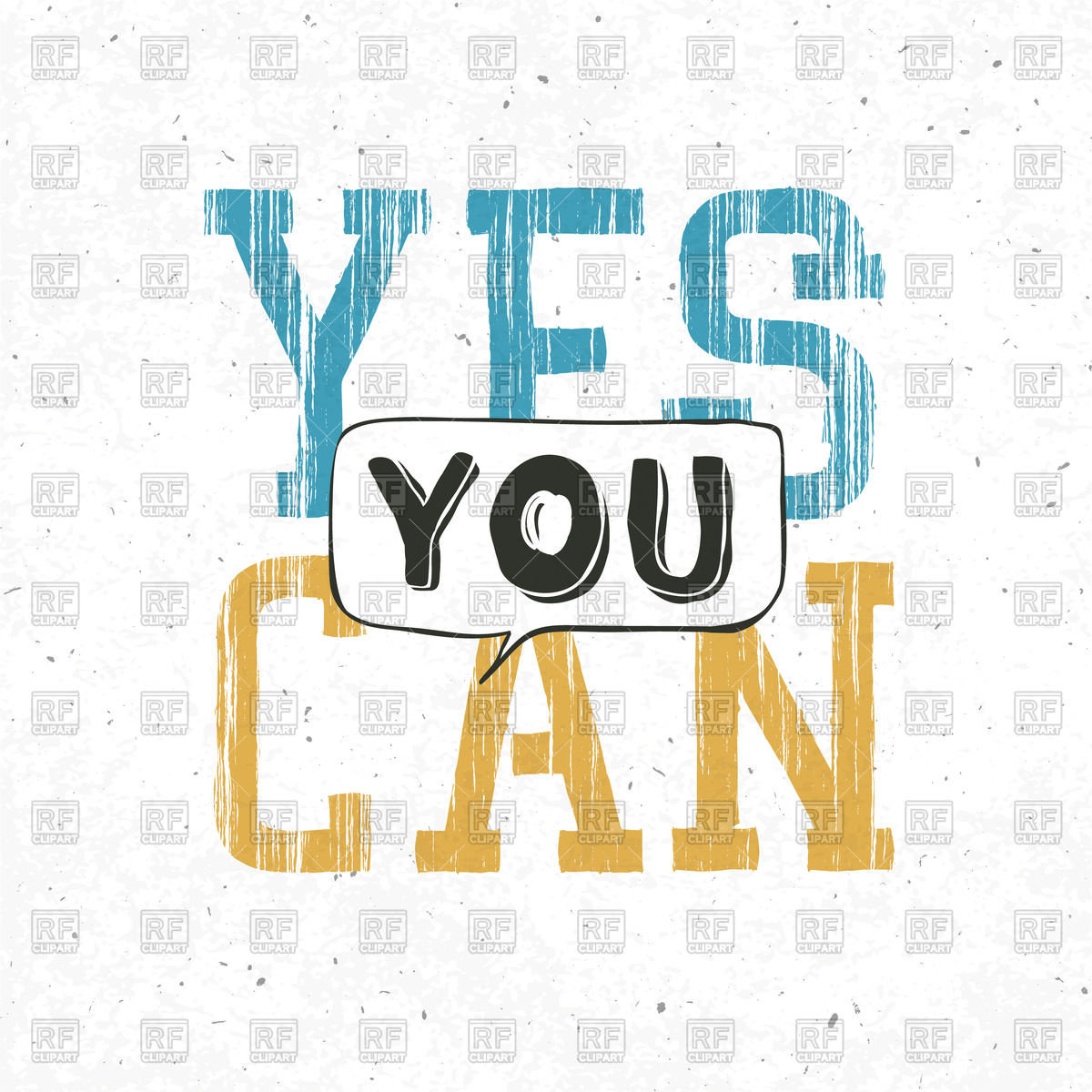 Yes You Can   Motivating Retro Poster Backgrounds Textures Abstract