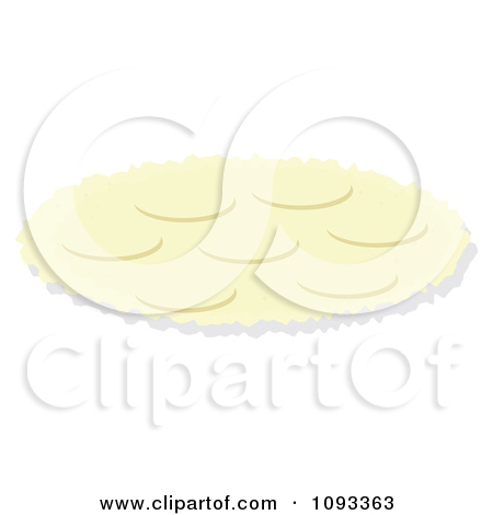 Clipart Mixing Bowl With Eggs Flour Butter And Spoons   Royalty Free