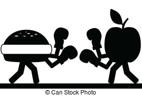 Food Fight Clipart And Stock Illustrations  239 Food Fight Vector Eps