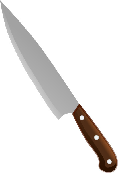 Gallery For   Kitchen Knife Safety Clip Art