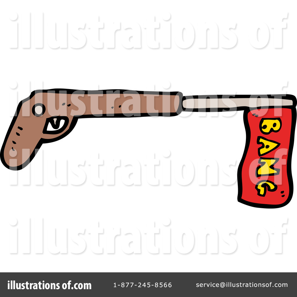 Toy Gun Clipart  1185245 By Lineartestpilot   Royalty Free  Rf  Stock