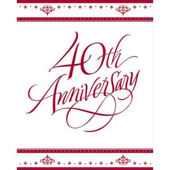 40th Wedding Anniversary Clip Art Http   Www Perfectpartybycodycalgary