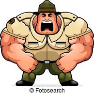 Drill Instructor Clipart And Illustrations