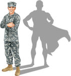 Drill Sergeant Vector Clip Art Royalty Free  22 Drill Sergeant Clipart