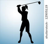 Lady Golfer Vector Download 448 Vectors Page 23 Clipart