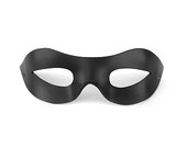 Leather Mask The Comedian Watchmen Half Mask Black Cosplay Hero Edward