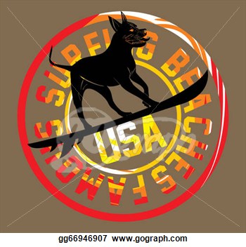 Pit Bull Bodyguard Dog Vector Art  Clipart Drawing Gg66946907