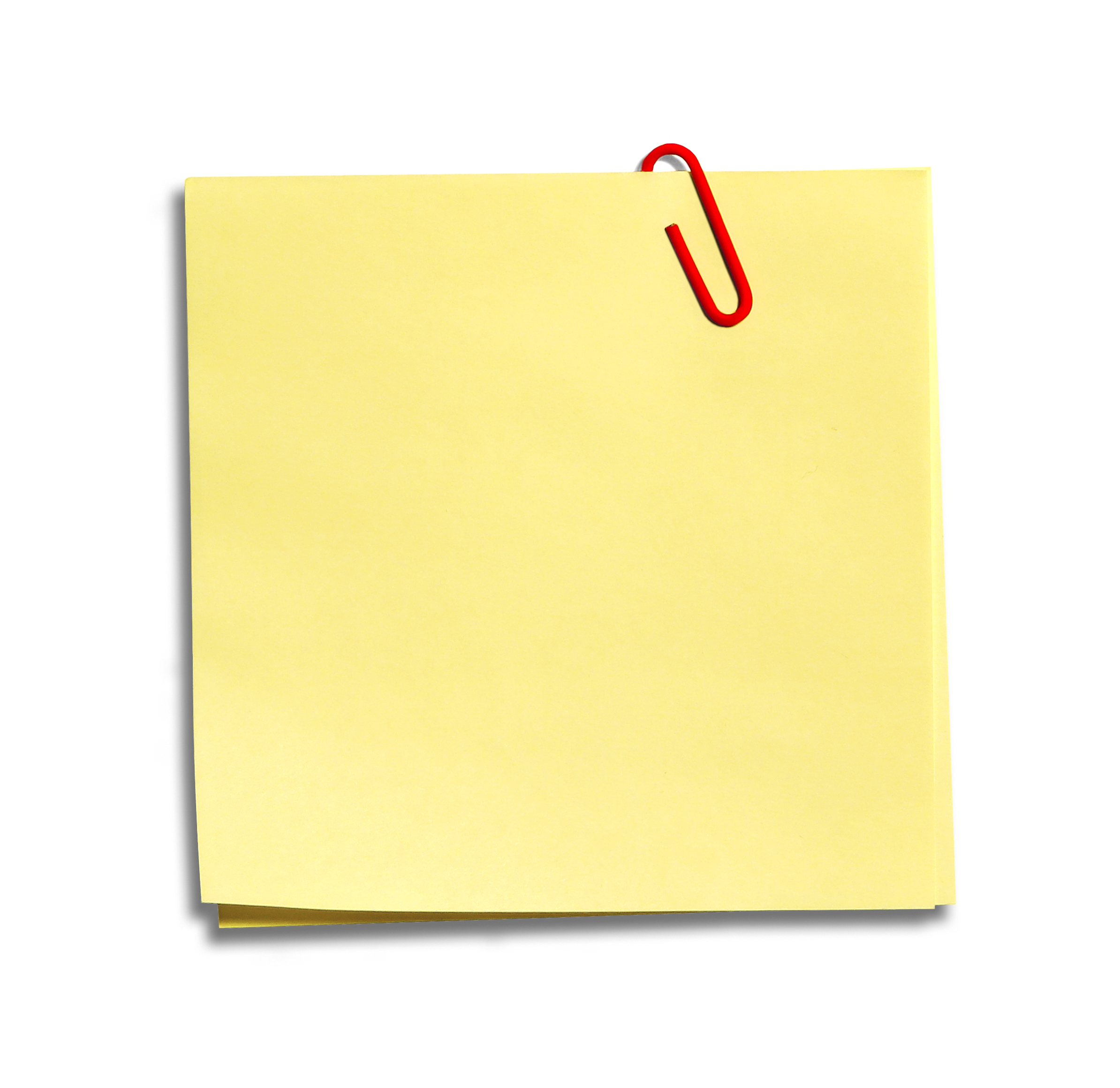 Post It Note Png   Clipart Best