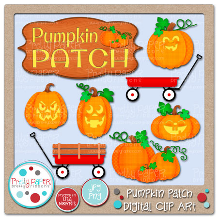 Pumpkin Patch Digital Clip Art Images Included Pumpkin Group Pumpkin    