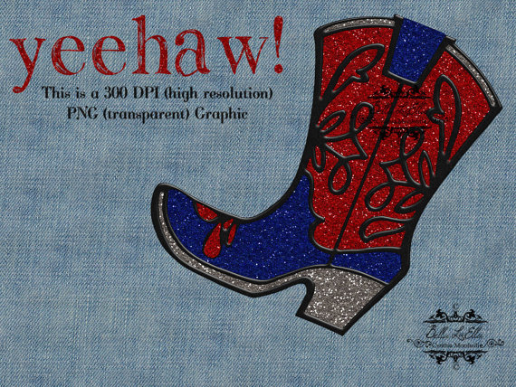 Purple Cowgirl Boots Clip Art Clipart Clipart Cowboy Boot