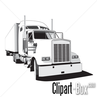Related Us Truck Cliparts  