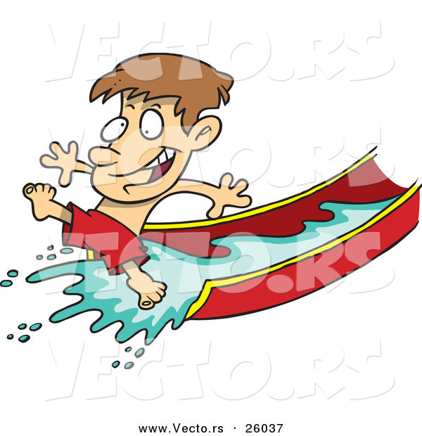 Slip And Slide Water Clipart