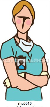 Stock Illustrations Of A Medical Assistant With Surgical Gloves Mask
