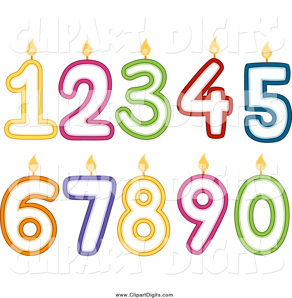 16th Birthday Clip Art Number Clipart   New Stock