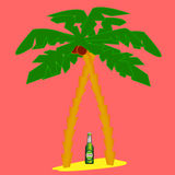 Big Coconut Tree Stock Vectors Illustrations   Clipart