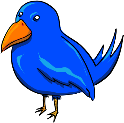 Blue Bird    Cartoon Animals Bird Bird Cartoons 2 Blue Bird Png Html