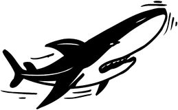 Cartoon Shark  Vector Illustration Stock Image   Image  33081571