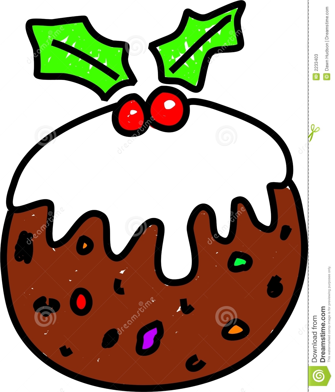 Christmas Pudding Stock Photos   Image  2233403