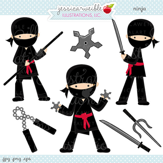 Clipart   Commercial Use Ok   Ninja Graphics   Ninja Clipart Martial