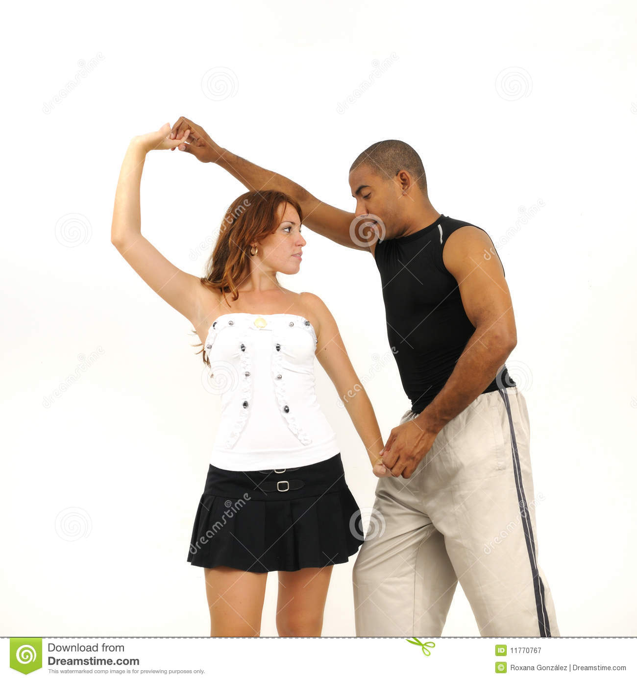 Dance Instructor Giving Lesson Royalty Free Stock Photography   Image    