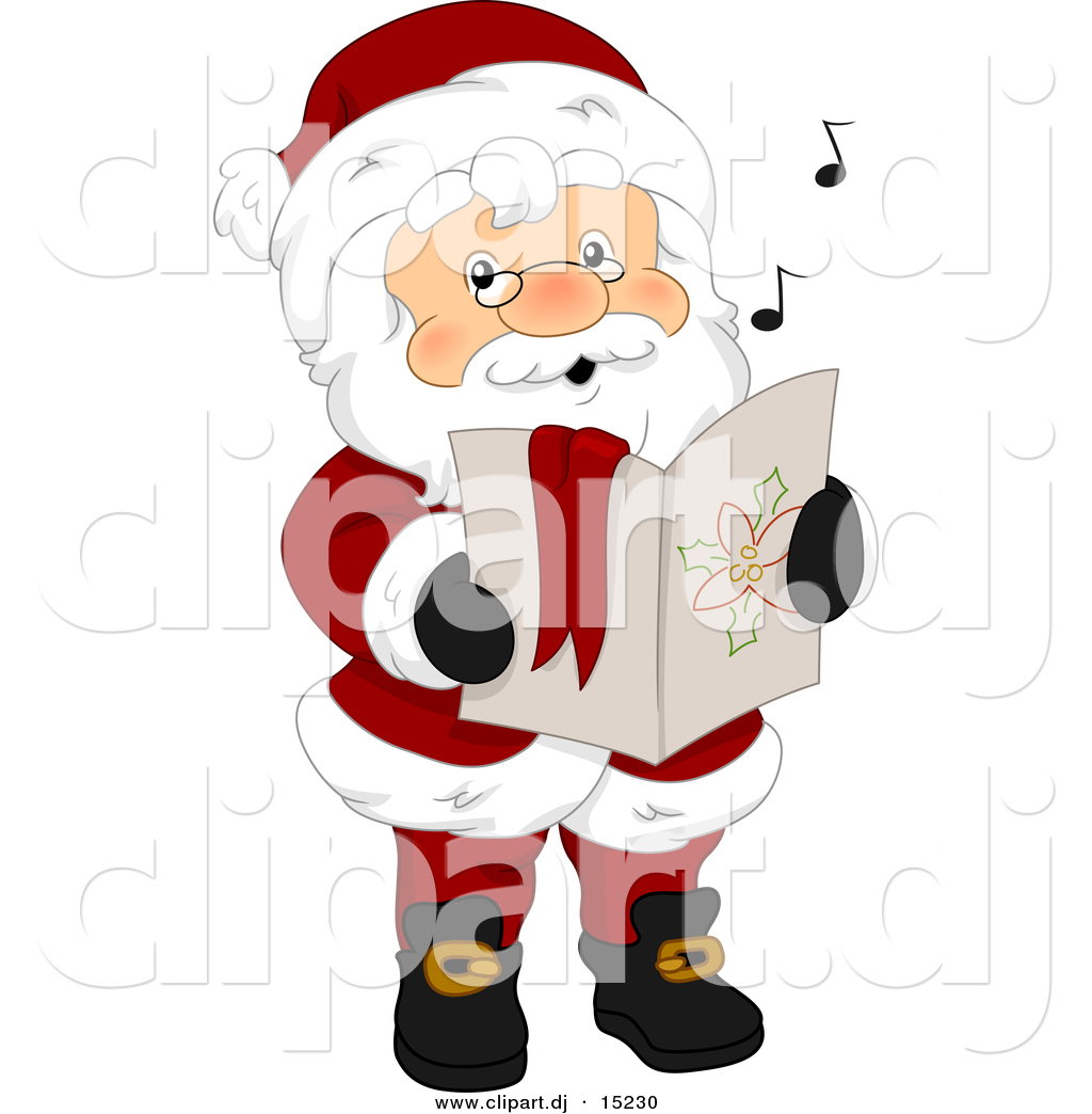 File Name   Christmas Carol Clip Art Vector Clipart Of Cartoon Santa
