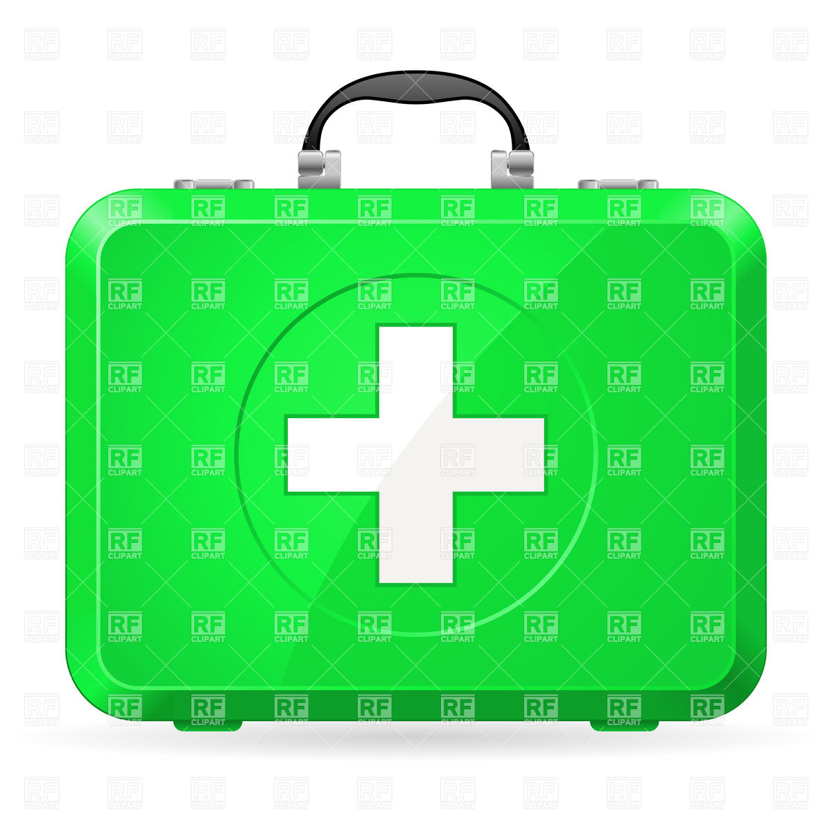 First Aid Kit   Medicine Chest Download Royalty Free Vector Clipart