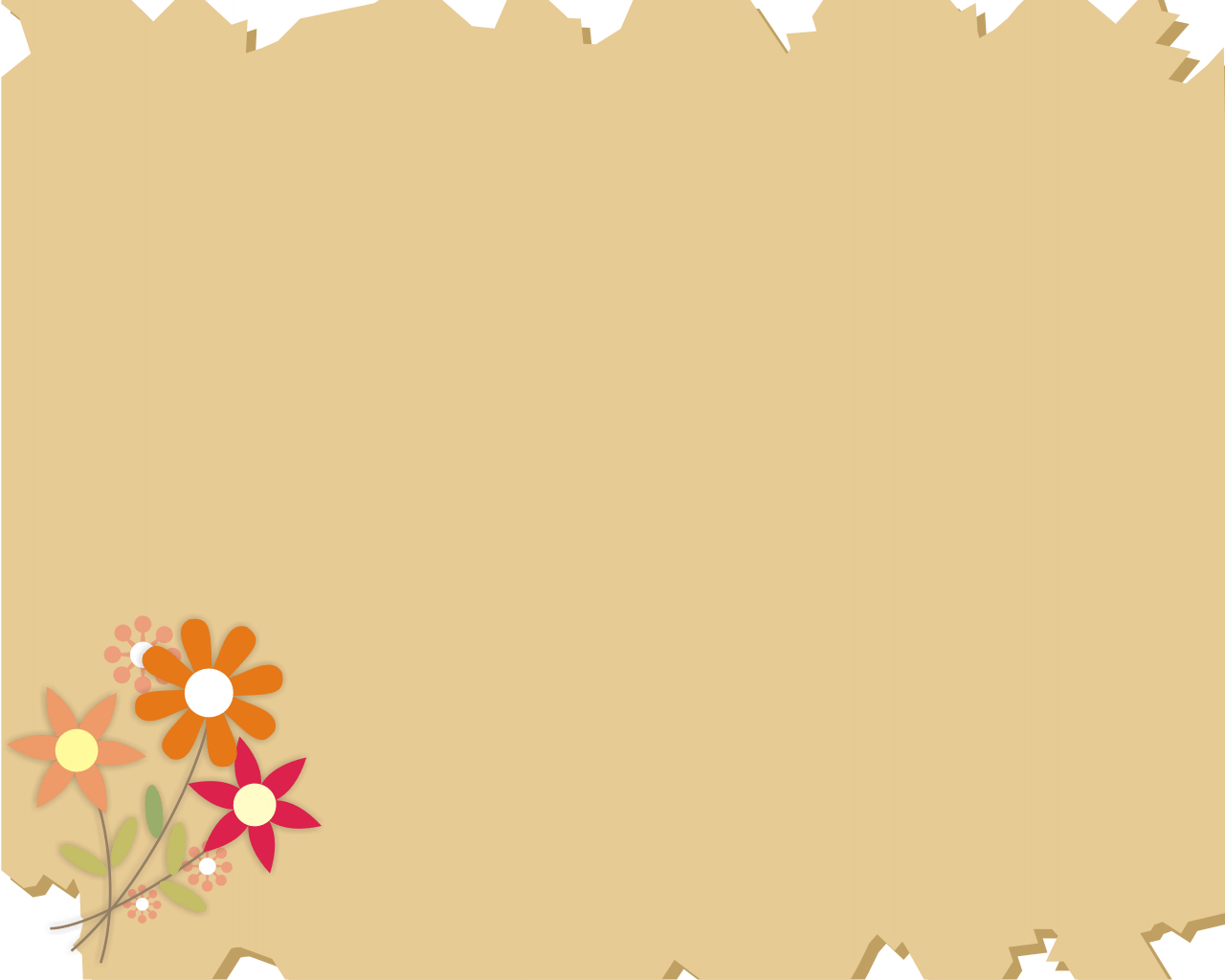 Flowers Art Flowers Backgrounds Powerpoint Png