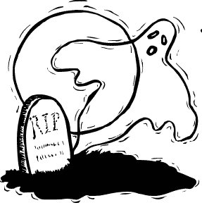 Free Graveyard Ghost Clipart   Free Clipart Graphics Images And