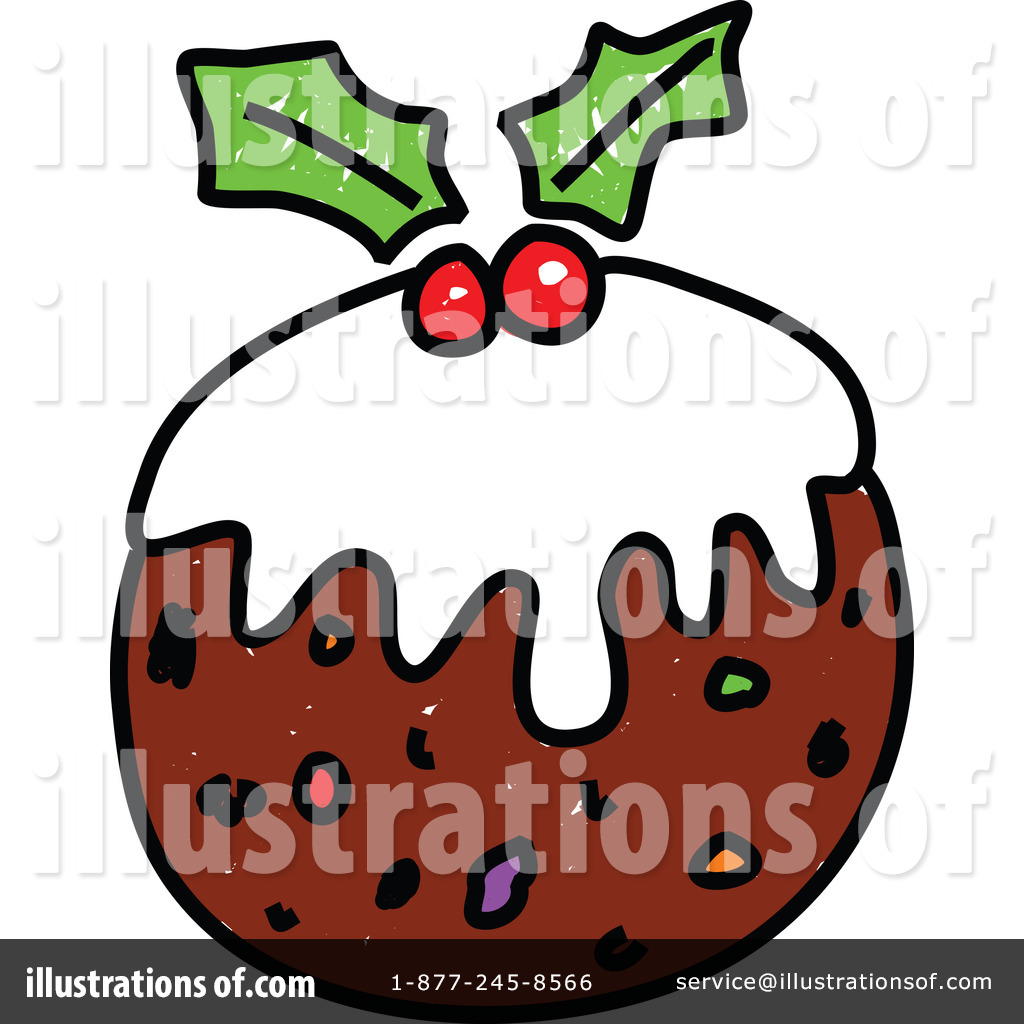 Royalty Free  Rf  Christmas Pudding Clipart Illustration By Prawny