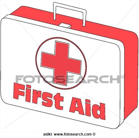 Stock Illustration   First Aid Kit  Fotosearch   Search Clip Art
