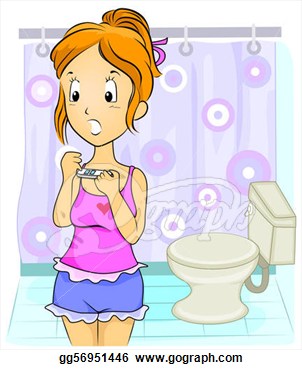 Stock Illustration   Illustration Featuring A Female Teenager Using A