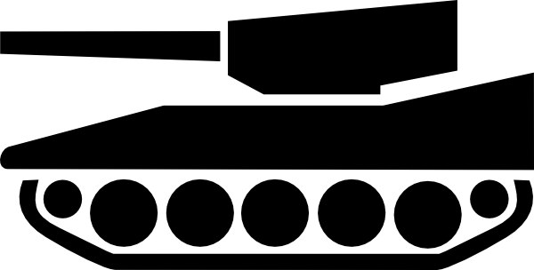 Army Tank Clipart Free Vector Tank Silhouette Clip Art 117981 Tank
