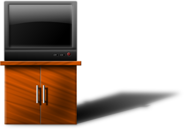 Flat Screen Tv Clip Art