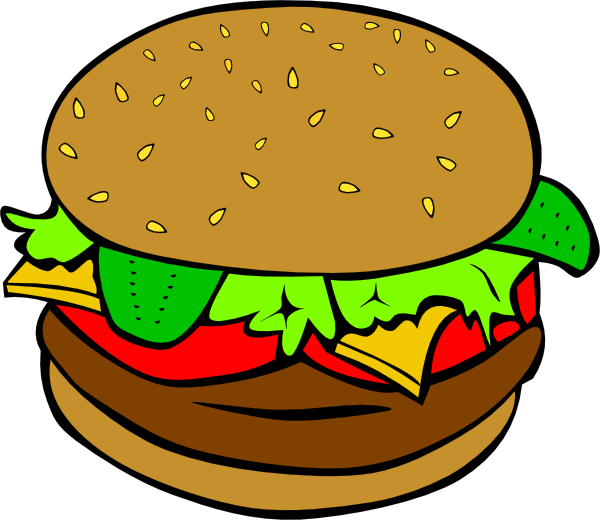 Free To Use   Public Domain Hamburger Clip Art