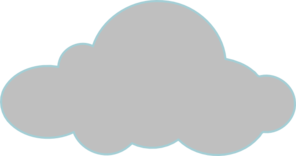 Gray Clouds Clip Art At Clker Com   Vector Clip Art Online Royalty