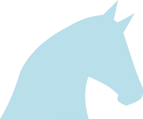 Pale Blue Horse Svg Downloads   Animal   Download Vector Clip Art    