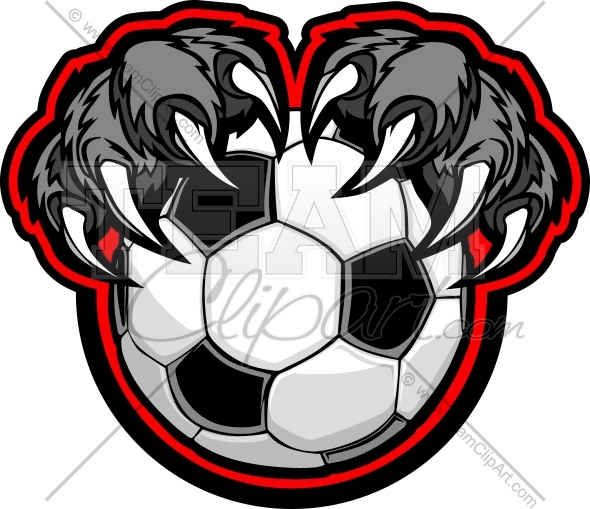 Panther Soccer Clipart Vector Image   Sports Clipart