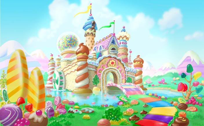 The Candyland Castle At The End Of The Game Has The Same Colorful