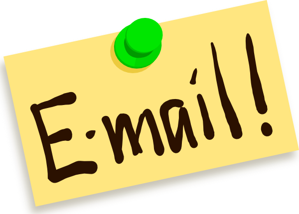 Thumbtack Note Email Clip Art At Clker Com   Vector Clip Art Online    