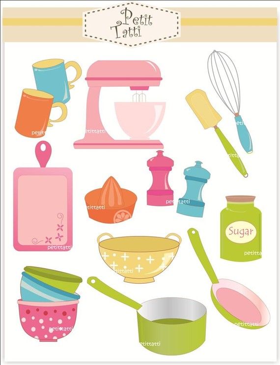 Baking Tools Clipart   All The Gallery You Need