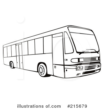 Bus Clipart  215679   Illustration By Patrimonio