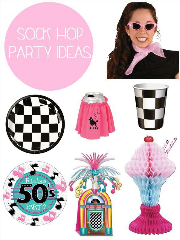 Decorations   Sock Hop Birthday Party   Pinterest