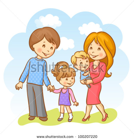Father And Mother Clipart Mother Father Son And