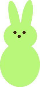 Green Peep Clip Art   Easter   Pinterest