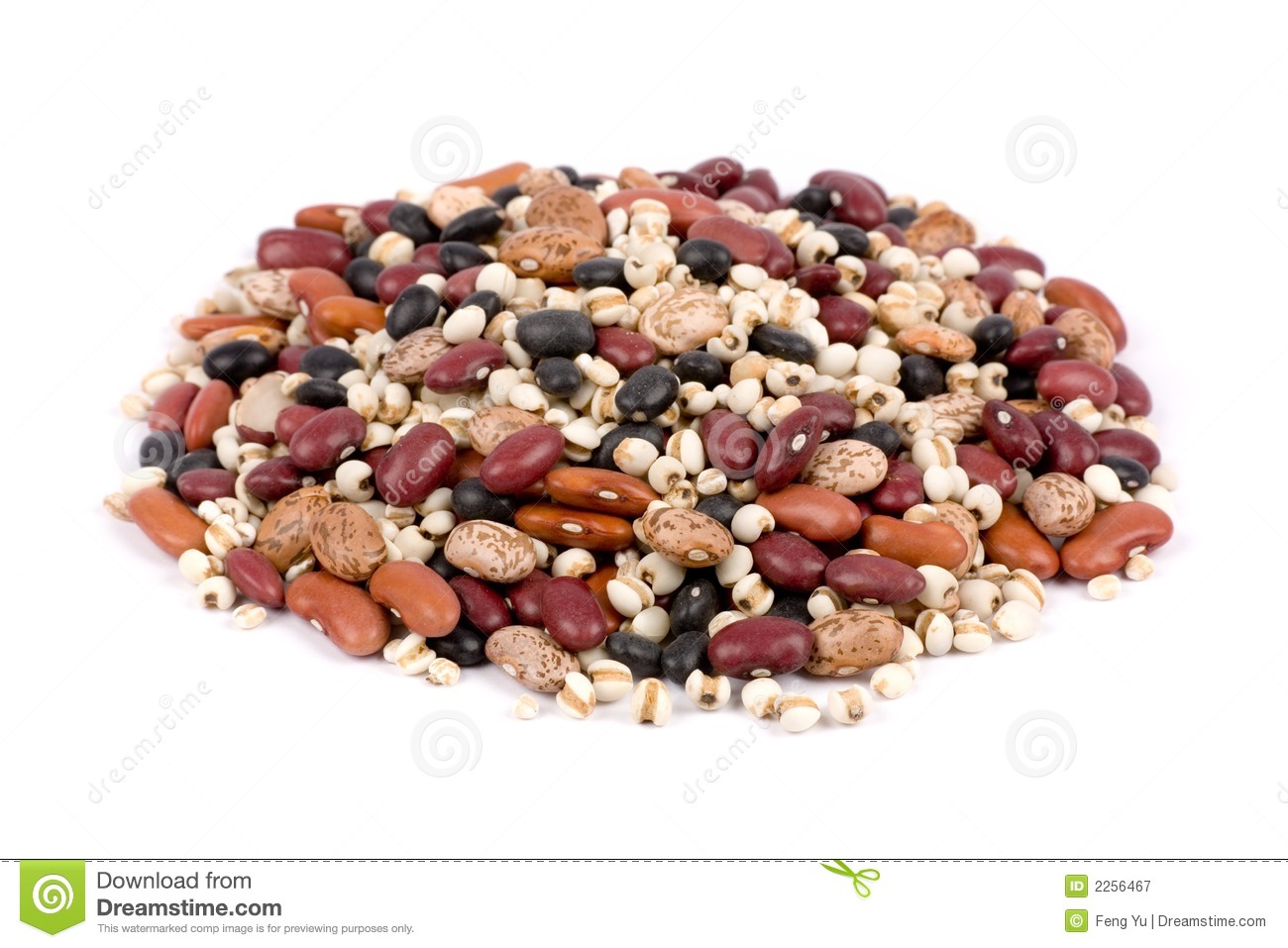 Mixed Dried Beans Royalty Free Stock Photography   Image  2256467